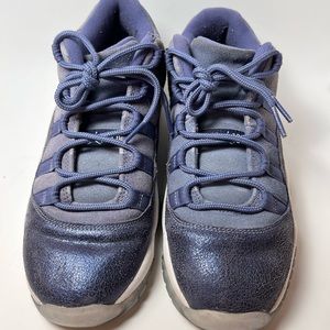 Nike Air Jordan 11 XI Retro Low GS Blue Moon 580521-408 Youth Size 6Y